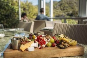 Awaroa Lodge lunch platter