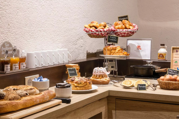 Breakfast Hotel KLE Kayserberg Alsace France