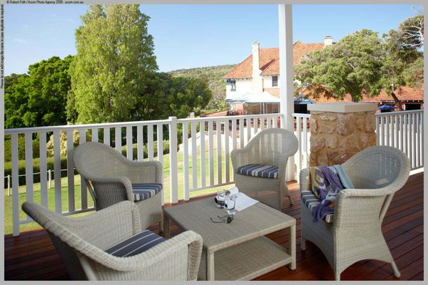 Caves house Balcony of One Bedroom apartment