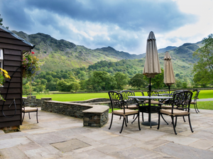 Glaramara hotel garden