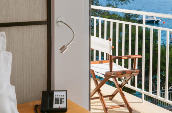 Hotel Adriana Hvar room and view small