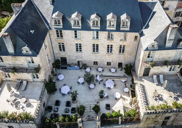 Hotel Bouilhac outside aireal view