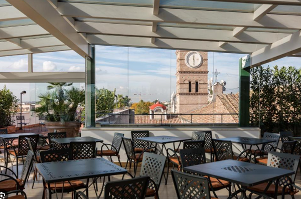 Hotel Domus Sessoriana Roma rooftop