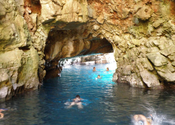 Hotel Odisej 3 Mljet swimming grotto view small
