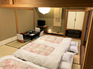 Ichikawa Ryokan bedroom