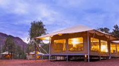 Ikara Safari tents outside