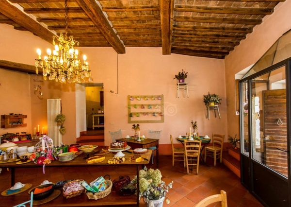 La Locanda del Loggiato dining area