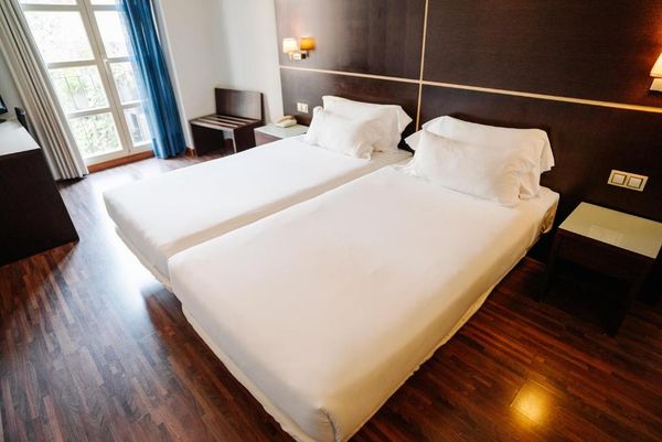 Palacio de los Blasones Hotel bedroom twin 1