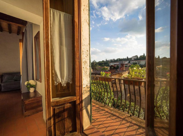 hotel paradiso in chianti view
